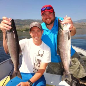 Osoyoos Lake Sockeye Fishing - BC Fishn